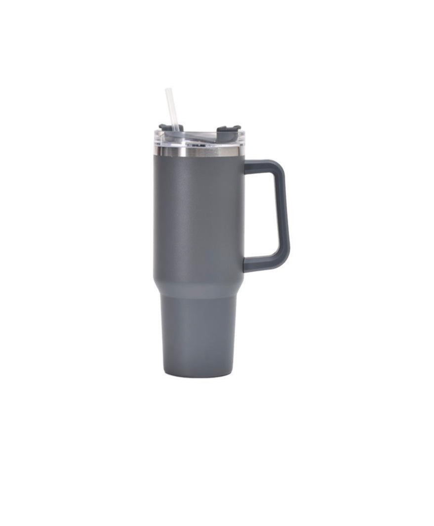 40oz Stainless Steel insulated Tumbler with straw