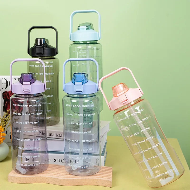 Clear gym 2000ml bottle
