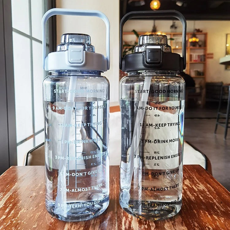 Clear gym 2000ml bottle