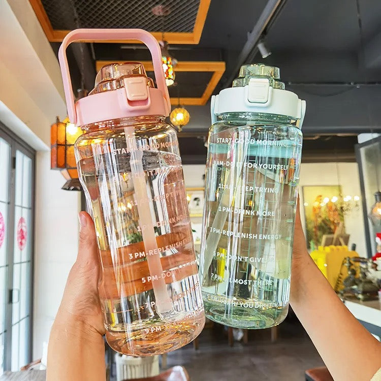 Clear gym 2000ml bottle