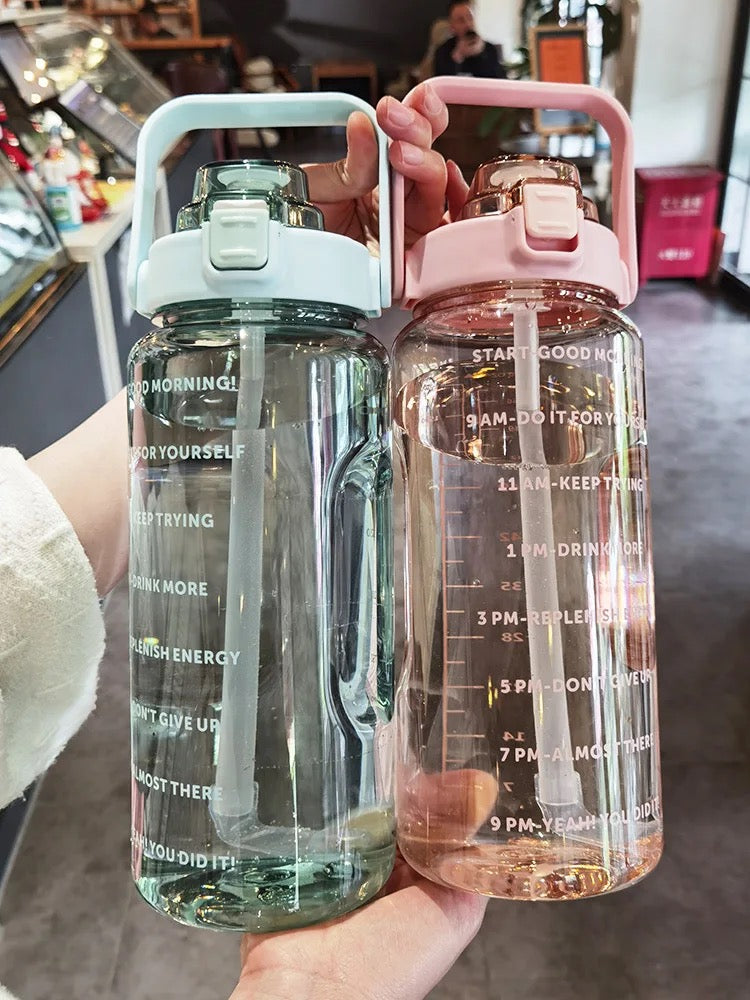 Clear gym 2000ml bottle