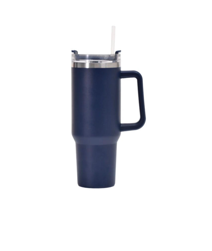 40oz Stainless Steel insulated Tumbler with straw