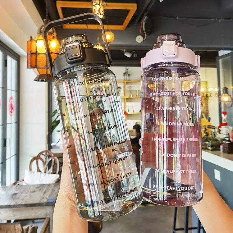 Clear gym 2000ml bottle