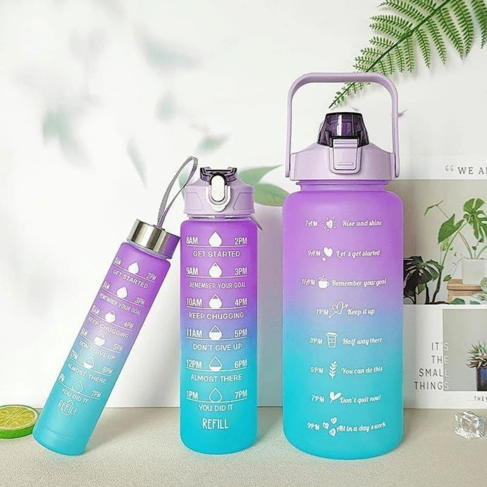 Family pack bottle - set of 3