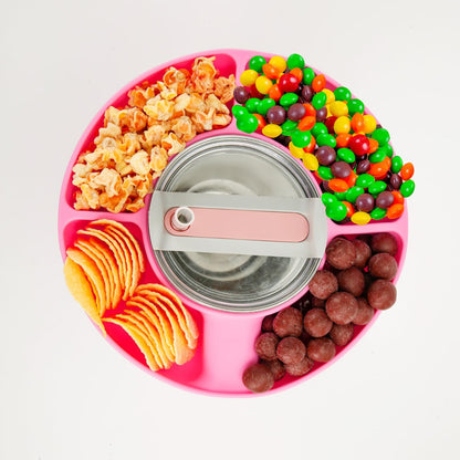 Reusable Silicon Tumbler Snack Tray For 30/40 oZ Cup